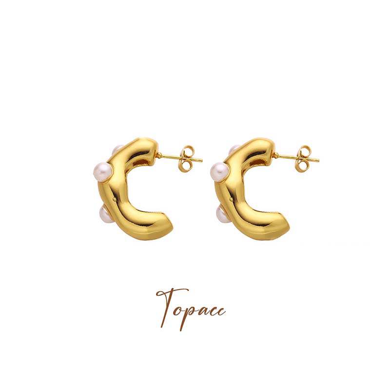 LUNA PEARL / EARRINGS - TOPACC