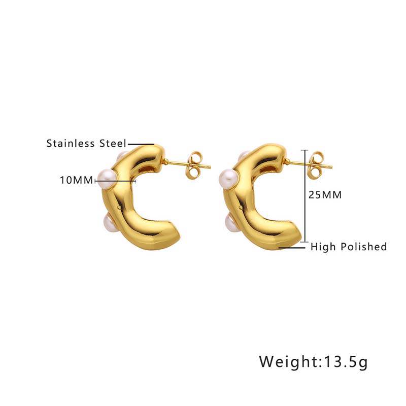 LUNA PEARL / EARRINGS - TOPACC