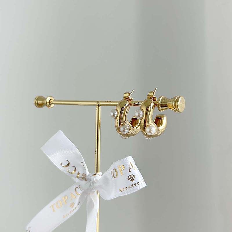LUNA PEARL / EARRINGS - TOPACC
